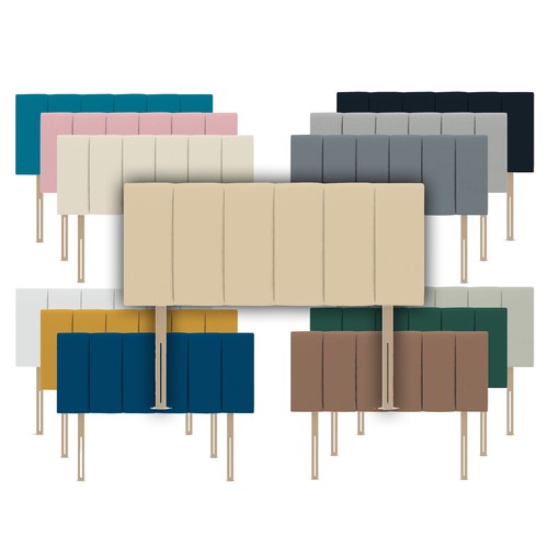 Lined headboard padded plush - lined,
