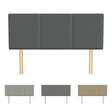 3 Panel Headboard Linen