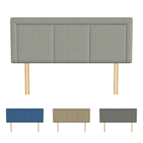 Panel border headboard linen - border,