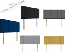 Headboard Plush Fabric Padded