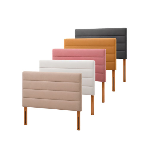 Headboard for divan - bed, plush