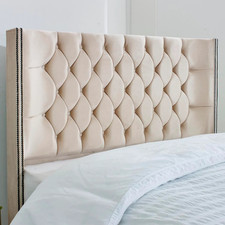New Winged 24" Headboard Plush