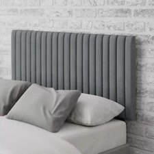 Panel Headboard Plush Velvet